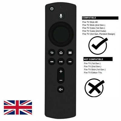 Ersatz Fernbedienung für AMAZON Fire TV Stick mit Alexa Sprachsteuerung