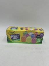 Crayola Washable Kids Paint Set, School Supplies, 10 Count, Assorted Colors Y