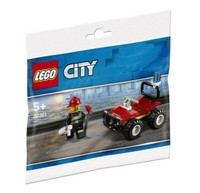 Lego® City 30361 - Feuerwehr Quad - FeuerlöScher, Axt - Polybag