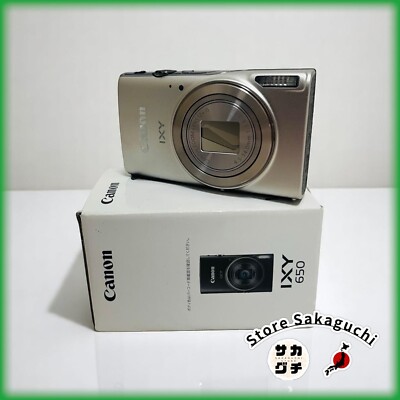 Buy Canon IXY 650 Compact Digital Camera - Black online | eBay