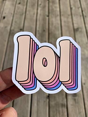 LOL Sticker Water Bottle Phone Sticker Laptop Sticker