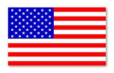 USA Flag American Flag Precision Cut Decal