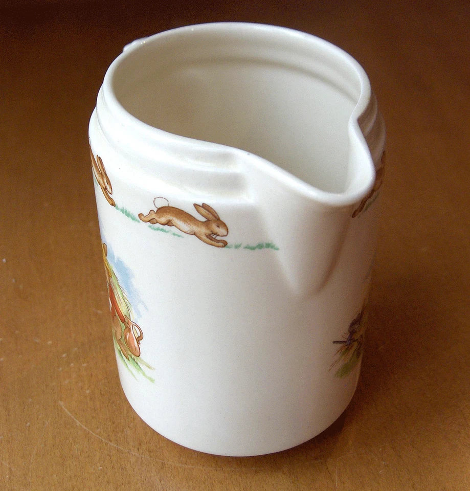 Royal Doulton Bunnykins RARE ring jug~artist Barbara Vernon~1954~Pristine - Image 3 of 4