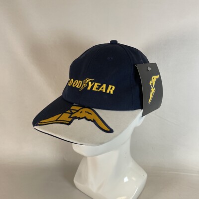 Goodyear Tires/Racing Canvas Baseball Hat Made in USA