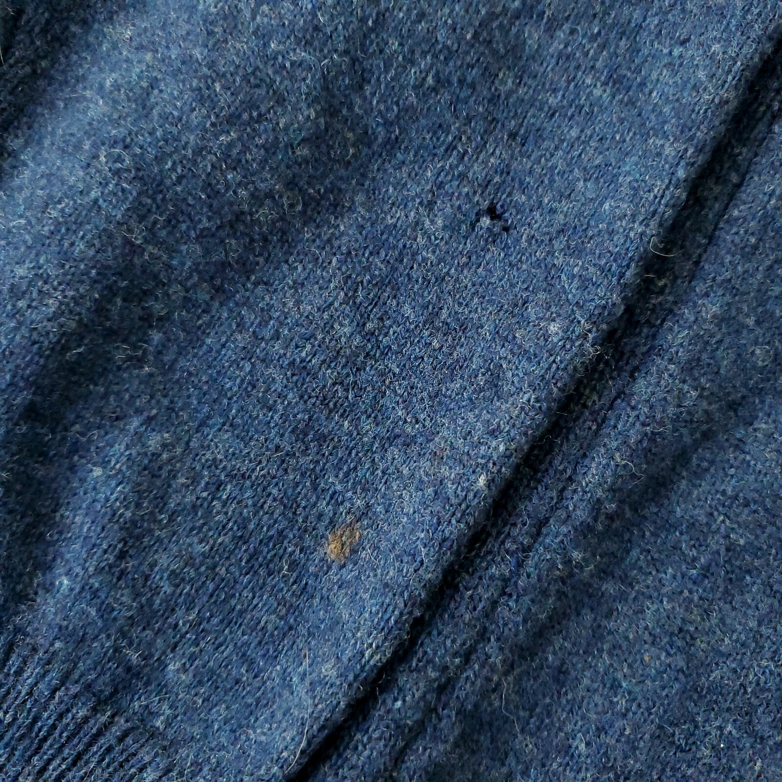 Pendleton Gray Blue Lambswool Pullover Sweater Me… - image 5