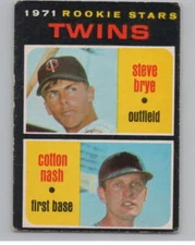 1971 O-Pee-Chee #391 Steve Brye/Cotton Nash RC Rookie Twins V101555