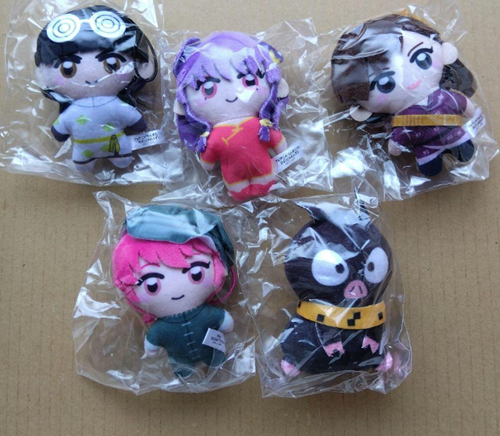 Ranma 1/2 Kapuko Friends Vol,2 Plüsch Maskottchen Spielzeug Komplettset - Bild 1 von 2