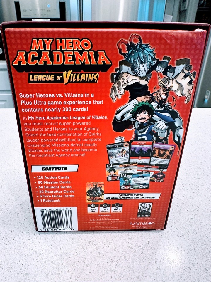 My Hero Academia: League of Villains Card Game | eBay