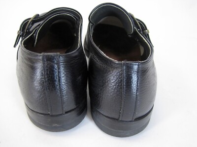 Hanover Black pebble grain leather shoes Size 12 $_3.JPG main image 4