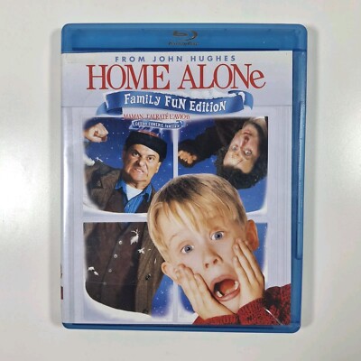 Home Alone (Blu-ray, 2008, Family Fun Edition) Macaulay Culkin Joe Pesci