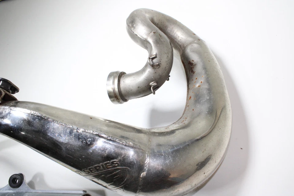 1999 yamaha 7821 yz125 FMF TURBINE CORE 2 MUFFLER EXHAUST SILENCER SLIP  G1N Foto 2 de 4