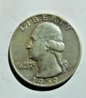 1959 D Washington Quarter 90% Silver United States Mint Coin