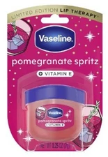 Vaseline Limited Edition Lip Therapy Pomegranate Spritz Vit E Holiday/Christmas