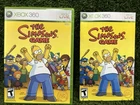The Simpsons Game (Microsoft Xbox 360, 2007) Complete w/ Manual & Poster