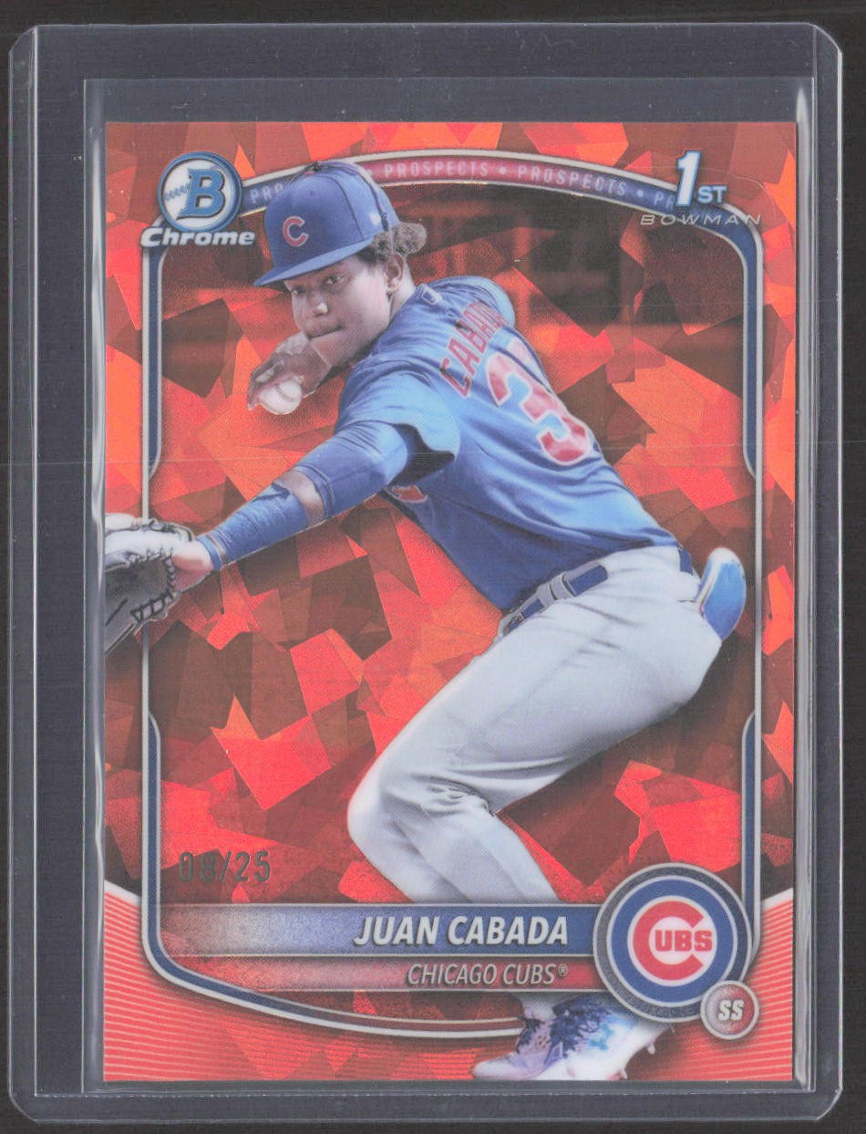 2025 Bowman Chrome #BCP-207 Juan Cabada Prospects Orange #/25