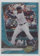 2020 Panini Prizm Tier II Teal Wave Prizm Willi Castro #113 4l3