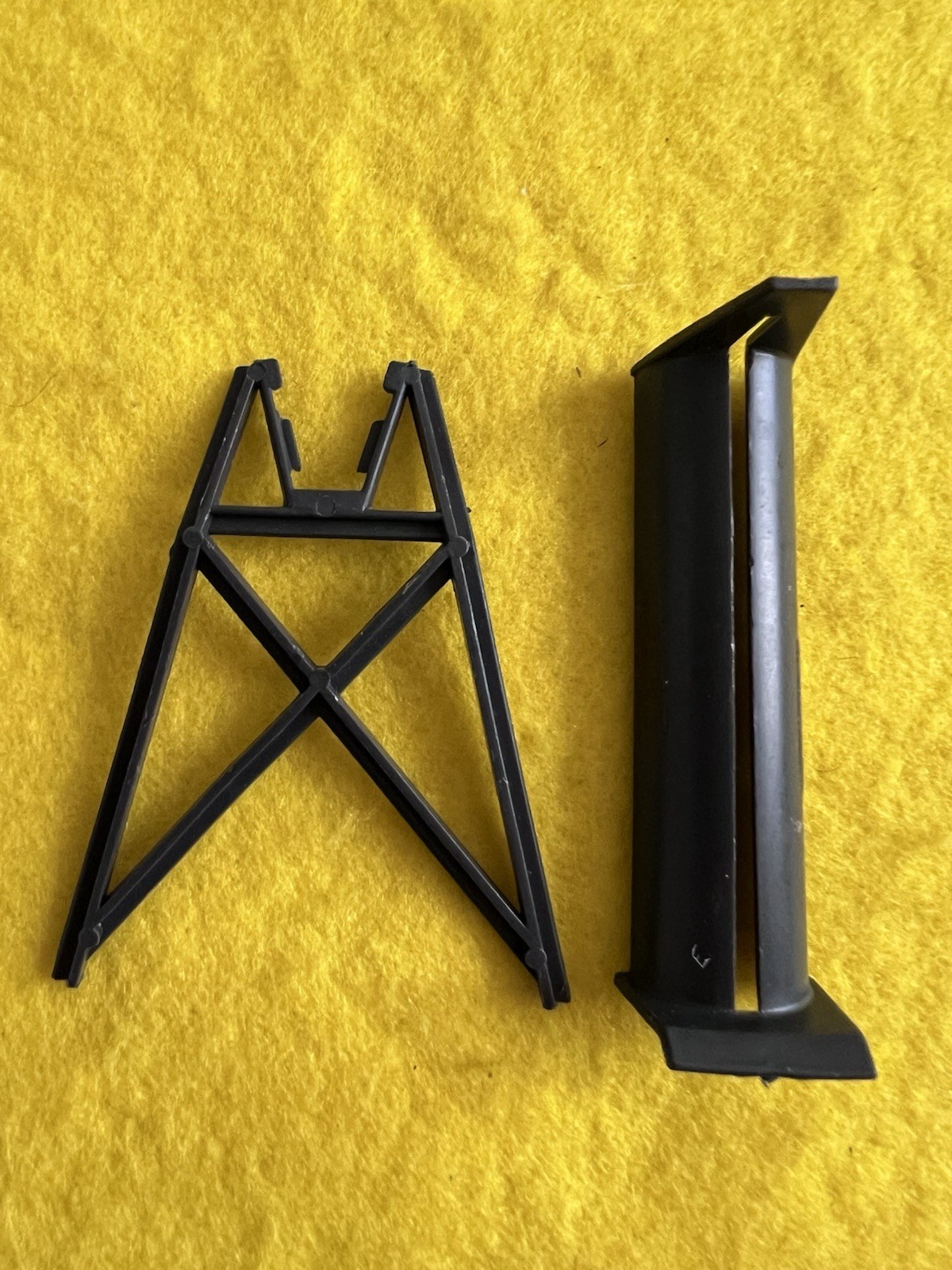 GI Joe Cobra Bunker Rocket Launcher Stand Parts Lot 1985