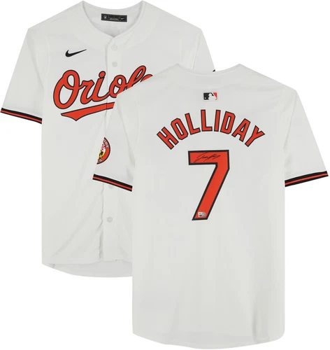Jackson Holliday Baltimore Orioles Autographed White Nike Limited Jersey