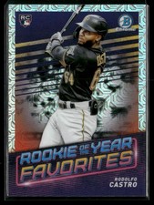 2022 Bowman #ROYF-12 Rodolfo Castro Rookie of the Year Favorites Mojo Refractors
