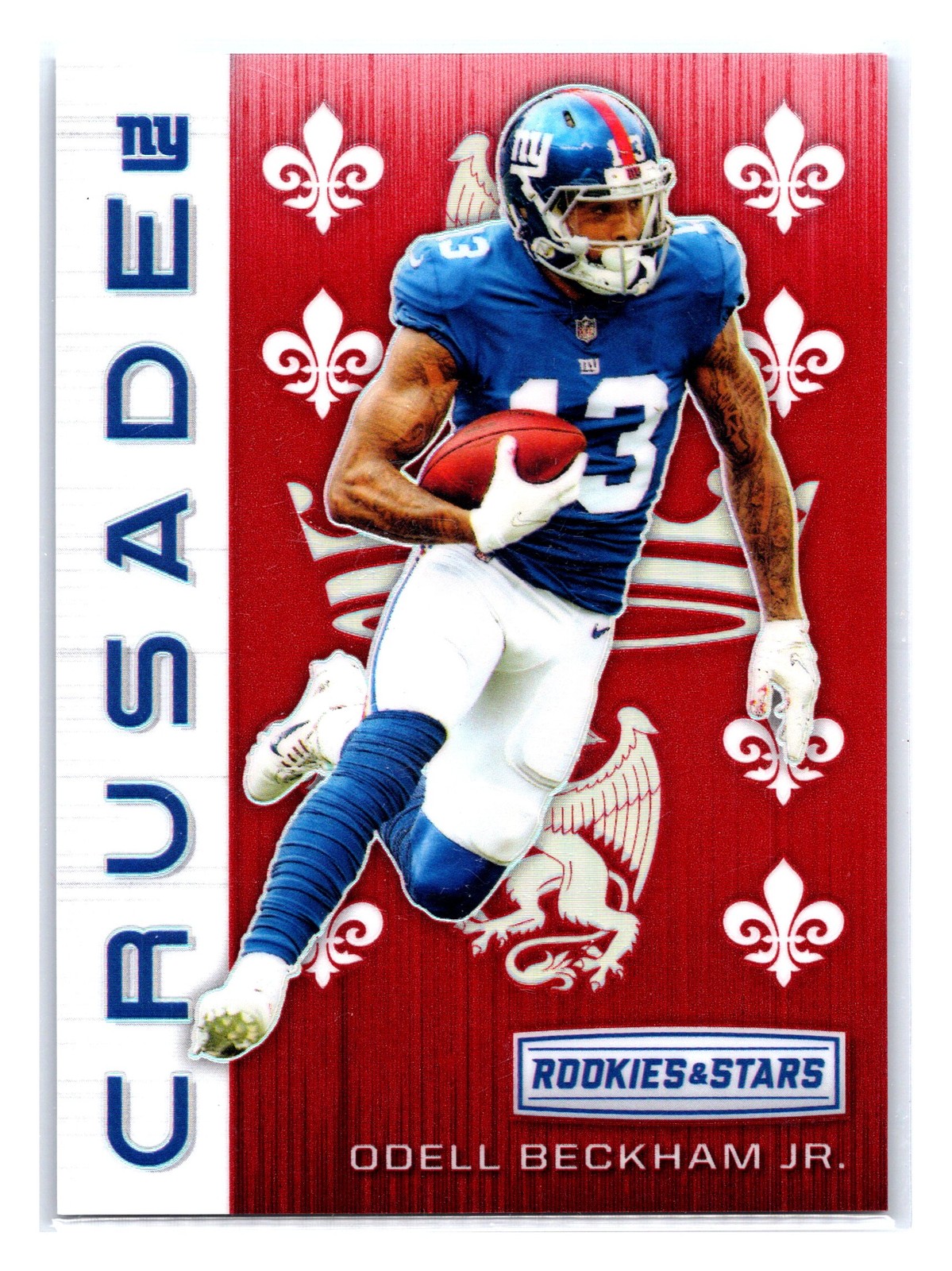 2018 Panini Rookies & Stars Odell Beckham Jr. Crusade Red 59/99 Giants