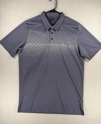 Mens OAKLEY Size L Short Sleeve Golf Polo Shirt