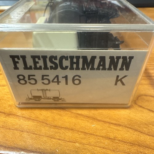 Fleischmann Kesselwagen VTG schwarz Spur H0 Ep V 855416 K | Condition: Gebraucht