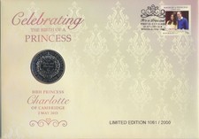 Australia & Great Britain: 2015 Charlotte of Cambridge £2 PNC Limited Issue 2000