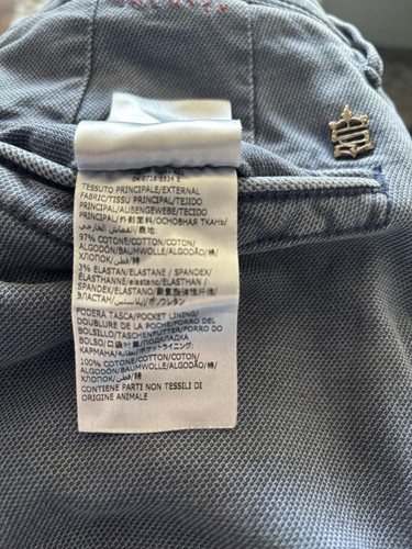 Incotex Italy “Slacks” Slim Straight Chino W34 L30 Excellent Condition RRP £249 - Picture 19 of 21