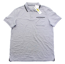 NWT - CALVIN KLEIN Men's MOVE 365 Alloy TIPPED Pocket POLO SHIRT - Medium