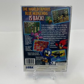New Factory Sealed 'Sonic 3D Blast' Game for Sega Saturn Exclusive