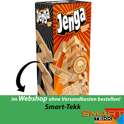 Jenga Classic - NEU & OVP - Geschicklichkeitsspiel für Kinder ab 6 Jahren