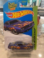 2015 Hot Wheels Workshop '71 Hemi Cuda Purple 210/250, Mopar Modellauto 1:64
