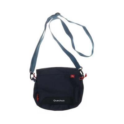 Quechua, Umhängetasche, Unisex (Erwachsene), Schwarz/Blau, 20, 3, 15 cm #BM2