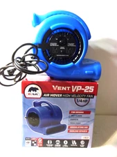 B-Air Vent VP-25 Air Mover High Velocity Fan 1/4HP NEW OPEN BOX