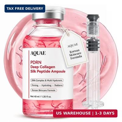 PDRN Pink Peptide Serum - Deep Collagen & Multi-Hyaluronic Complex for Hydration