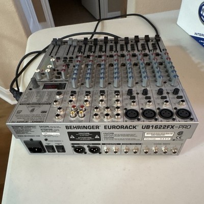Behringer EURORACK UB1622FX-PRO 16-Channel 2-Bus Mixer 24-Bit