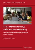 Lernendenorientierung und Internationalisierung Christina Maria Ersch Buch 2025