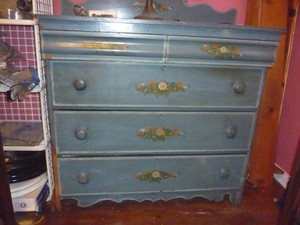 *Michael Jackson AEG Ken Ehrlich Shabby Chick blue Dresser/Jim Morrison Home P/U