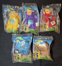 Teletubbies Lot of 5 Toys NIP Burger King 1999 Sealed