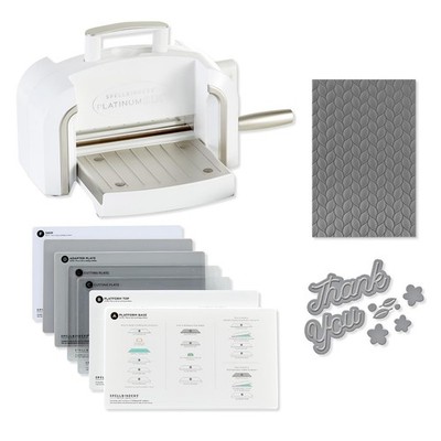Spellbinders Platinum Die Cutting and Embossing Machine 6 Inch Platform + Uni...