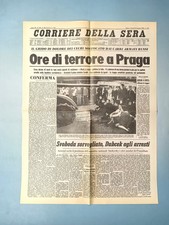 EVENING COURIER 22 AUGUST 1968 PRAGUE SPRING FREE CZECHOSLOVAKIA