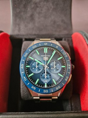 TAG HEUER CONNECTED MODULAR 45 BLAU / STAHL 45MM