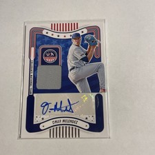 Omar Melendez 2024 Panini USA Stars & Stripes Jersey Auto #SM-OM