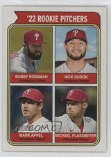2023 Heritage Topps Rookie Stars Michael Plassmeyer Mark Appel Nick Duron 1n1n