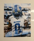Jahmyr Gibbs Detroit Lions Autographed 8x10 Photo Star Beckett