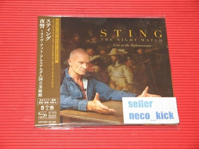 11B STING THE NIGHT WATCH LIVE AT THE RIJKSMUSEUM JAPAN SHM CD