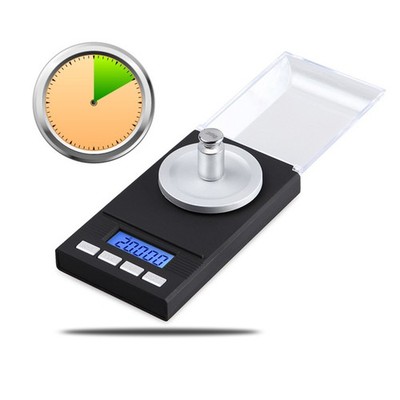 Digital Milligram Scale100g/.001g Pro Lab Balance Diamond Battery 
