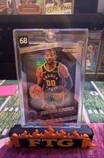 2024-25 Panini Prizm Black - Jonathan Kuminga #122 Silver Prizm Autographs (AU)