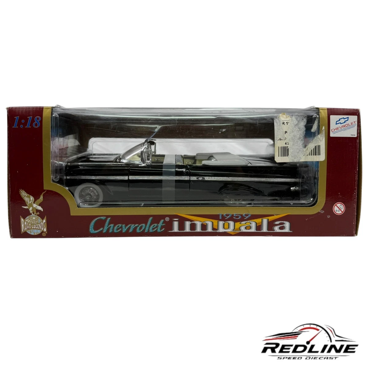 1:18 Road Legends Scale Model of a 1957 Chevrolet Nomad in