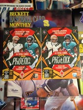  Lot Of Two 2 2025 Panini Phoenix NFL Football Blaster Boxes Exc Hyper Parallels